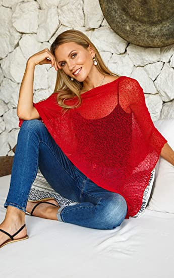 Poncho rojo