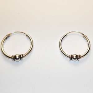 Aros de plata pequeños 16 mm